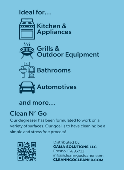 Clean N' Go Multipurpose Degreaser 32 oz