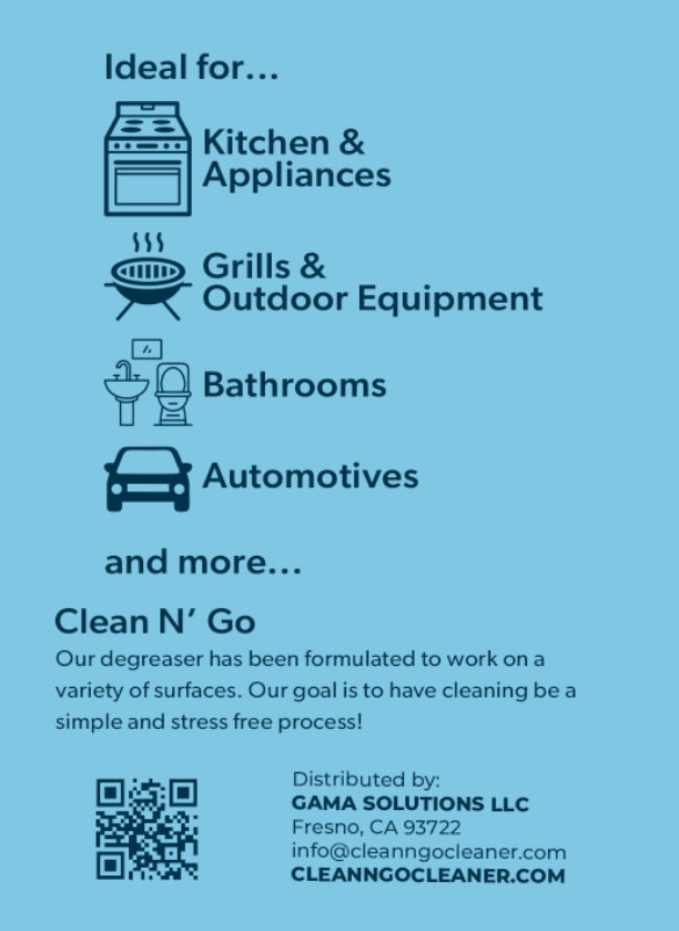 Clean N' Go Multipurpose Degreaser 32 oz