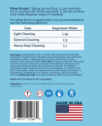 Clean N' Go Multipurpose Degreaser 32 oz